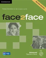 Książki do nauki języka angielskiego - face2face Advanced Teacher's Book + DVD - Clementson Theresa, Gillie Cunningham, Jan Bell - miniaturka - grafika 1