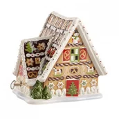Oświetlenie świąteczne - Villeroy & Boch Christmas Toys Lampion z pozytywką piernikowa chatka wymiary: 16 x 13 x 16 cm 14-8327-6505 - miniaturka - grafika 1