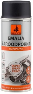 DRAGON DRAGON Emalia żaroodporna - SUPER SPRAY 400ml CZARNY - Emalie - miniaturka - grafika 2