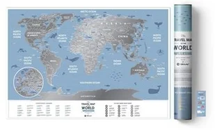 ŚWIAT MAPA ZDRAPKA - odbierz ZA DARMO w jednej z ponad 30 księgarń! - Przewodniki - miniaturka - grafika 2