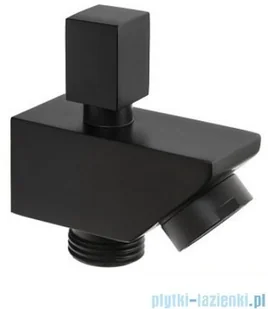 Corsan Alto panel prysznicowy z mieszaczem oraz oświetleniem LED Czarny z czarnym wykończeniem A-017MLEDCZARNY/BL | - Panele prysznicowe - miniaturka - grafika 10