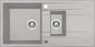 Deante ERIDAN ZQES513 szary - Zlewozmywaki Deante ERIDAN ZQES513 szary - Zlewozmywaki - miniaturka - grafika 2