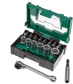 Wiertła - Hitachi Bit Box, 24-częściowy z Ratchet Box i - miniaturka - grafika 1