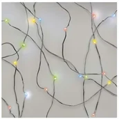 Oświetlenie świąteczne - EMOS LED Łańcuch bożonarodzeniowy 20xLED/2,4m różne kolory - miniaturka - grafika 1