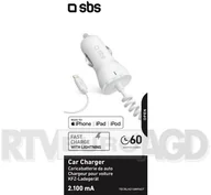 Ładowarki samochodowe - SBS TECRLH21AWFAST - miniaturka - grafika 1