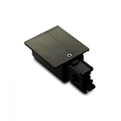 Oprawy, klosze i abażury - Ideal Lux LINK TRIM MAINS CONNECTOR LEFT BLACK 188089 Sprawdź kupon rabatowy w koszyku 188089/IL - miniaturka - grafika 1