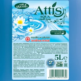 Attis Mydło 5l ANTYBAKTERYJNE - Mydła - miniaturka - grafika 3