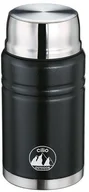 Termosy - Cilio Termos obiadowy ze składaną łyżką 750 ml czarny CI-545616 - miniaturka - grafika 1