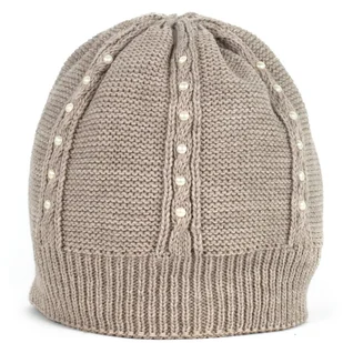 Art of Polo Polska czapka Perłowe dżety - Czapki damskie - miniaturka - grafika 3