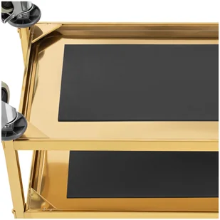 Royal Catering Wózek kelnerski - 3 półki - royal_catering - do 240 kg - półki: 69 x 40 cm 10012422 RCSW 2.1G - Wózki na żywność - miniaturka - grafika 9