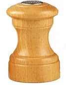 Pojemniki na przyprawy - Peugeot 820 1/s. Dzięki temu Mac Pro nigdy nie każe Bistro solniczka/pieprzniczka drewno, 5 x 5 x 9 cm, naturalny 820-1/S - miniaturka - grafika 1