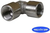 Akcesoria pneumatyczne - ADLER Łącznik typu ""L"", gwint wewnętrzny 3/8"" na gwint wewnętrzny 3/8"" - (0114.08) ADL_0114.08 - miniaturka - grafika 1