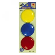 Akcesoria do tablic - Argo Magnesy tablicowe 50mm op.3 - mix - miniaturka - grafika 1