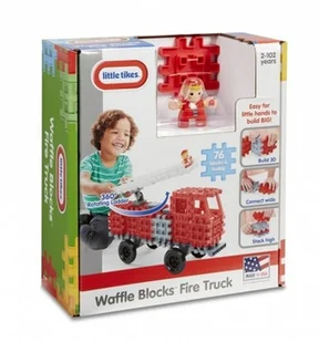 Little Tikes Klocki WAFFLE BLOCKS Straż Pożarna - Klocki - miniaturka - grafika 5