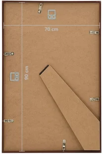NA vidaXL Ramki zdjęcia 3 szt. ścienne lub stołowe 70x90 cm MDF 332236 - Ramki na zdjęcia - miniaturka - grafika 8