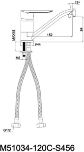 Laveo APPIA BLP-026D - Baterie umywalkowe - miniaturka - grafika 5