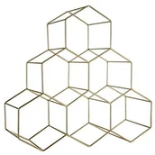 Pozostałe akcesoria kuchenne - Premier Housewares Premier housewares Vertex 6 butelkę wina Rack pozłacana 0507571 - miniaturka - grafika 1