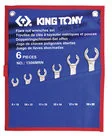 KING TONY Zestaw kluczy do przewodów hamulcowych 1306MRN, 8-22 mm - Zestawy narzędziowe - miniaturka - grafika 2