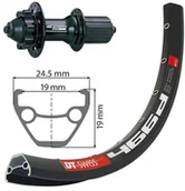 Koła rowerowe - XLC XLC DT Swiss D466 Koło tylne 29" Disc SSP, black 32H 2021 Koła MTB tylne 2146851200 - miniaturka - grafika 1