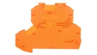 Kostki, złączki, wtyczki - Wago Ścianka końcowa pomarańczowa 2000-2292 25szt. 2000-2292 - miniaturka - grafika 1