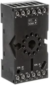 Sterowniki i przekaźniki - Relpol Gniazdo wtykowe do przekaźników R15 3P 12A 300V AC można montować moduł czasowy COM3) GZP11 2613506 2613506 - miniaturka - grafika 1