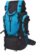 Plecaki - vidaXL vidaXL Plecak turystyczny XXL 75 L, czarno-niebieski - miniaturka - grafika 1