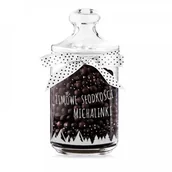 Gadżety dla niej i dla niego - Murrano Słoik szklany na ciastka z grawerem dla niej na święta SLOIK-017 - miniaturka - grafika 1