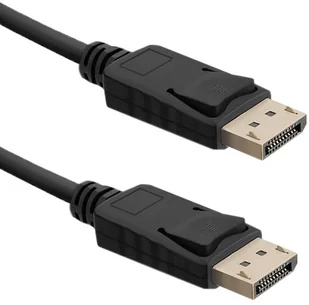 Qoltec Kabel DisplayPort v1.4 męski / DisplayPort v1.4 męski 3m 50588 - Adaptery i przejściówki - miniaturka - grafika 2