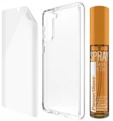 Etui i futerały do telefonów - PanzerGlass Zestaw ochronny szkło + etui + spray do Samsung S21 | - miniaturka - grafika 1