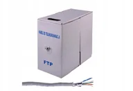 Kable komputerowe i do monitorów - HQ Kabel komputerowy skrętka Ftp 4x2/0.5CCA Fv - miniaturka - grafika 1