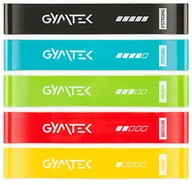 Gumy, taśmy, ekspandery - Gymtek Zestaw gum do ćwiczeń Gymtek - miniaturka - grafika 1