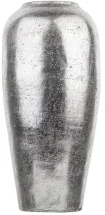 Beliani Wazon dekoracyjny srebrny LORCA - Wazony i flakony - miniaturka - grafika 3
