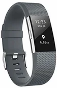Akcesoria do smartwatchy - fitbit AOCGO Zapasowy pasek do zegarka Charge 2, zapasowy pasek do miękkich akcesoriów, Charge 2 (5,5 6,7") szary FIBCH 2-011 - miniaturka - grafika 1