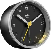 Zegary - Braun BC 12 SB budzik kwarcowy czarno-srebrny 67102 67102 - miniaturka - grafika 1