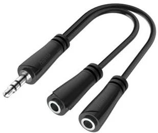 Hama Adapter Jack 3.5 Stereo WT 2xJack Stereo 3.5 GN - Wtyczki i adaptery - miniaturka - grafika 3