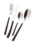 Zestawy sztućców - Casa Bugatti Zestaw sztućców w opakowaniu Casa Bugatti Stella 24 cz granatowy ST2U-039C50 - miniaturka - grafika 1