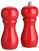 Pozostałe akcesoria kuchenne - Premier housewares solniczka i młynek do pieprzu w zestawie, błyszczący Czerwony 1103854 - miniaturka - grafika 1