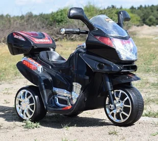 Super-Toys s Nowy motor,motorek B/ ST-C051 GB-C051-SREBRNY - Pojazdy elektryczne dla dzieci - miniaturka - grafika 16