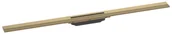 Odpływy liniowe - Hansgrohe Hansgrohe RainDrain Flex Odpływ liniowy 100 cm brąz szczotkowany 56046140 - miniaturka - grafika 1