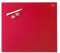 Tablice i flipcharty - Nobo Tablica suchoś. -magn. Diamond, 30x30cm, szklana, czerwona ACN1903954 - miniaturka - grafika 1