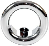 Łączniki, trójniki, kształtki - OBI Tycner Rozeta umywalkowa śr. 19 mm srebrna - miniaturka - grafika 1