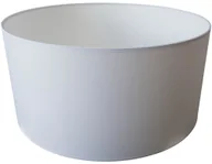 Oprawy, klosze i abażury - TK Lighting Abażur 9978 walec 50 x 25 cm tkanina biały E27 - miniaturka - grafika 1