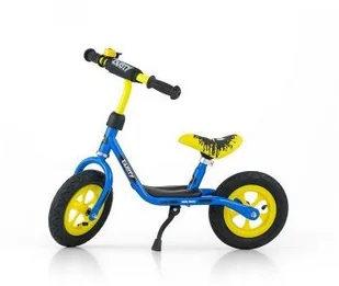 Milly Mally Dusty 10" Blue-Yellow - Rowerki biegowe - miniaturka - grafika 3
