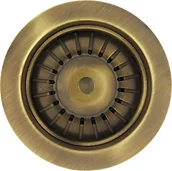 Akcesoria do armatury i ceramiki - ELLECI Kielich z koszyczkiem ELLECI w kolorze MOSIĄDZ APM1VCTPGO) - miniaturka - grafika 1