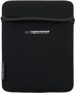 ESPERANZA Etui na Tablet 9.7 4:3 ET172K | Czarny / Czarny | GRUBY NEOPREN 3mm - Etui do tabletów - miniaturka - grafika 4