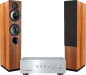 Zestawy stereo - Yamaha A-S701 srebrny) + TESI 561 orzech) - miniaturka - grafika 1