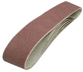 Materiały ścierne - Silverline 186813 taśmy szlifierskie, wymiary: 100 x 915 mm, 5 szt., ziarnistość: 80 186813 - miniaturka - grafika 1