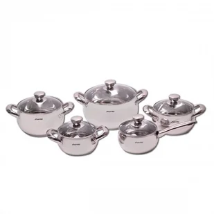 Kamille Zestaw komplet garnków ze stali nierdzewnej 10el. 4020S - Zestawy garnków i patelni - miniaturka - grafika 3