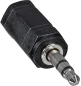 Złącza, przejściówki, adaptery - InLine audio adapter wtyczka, gniazdo mini jack 2,5 MM do 3,5 MM, Stereo czarny 99309 - miniaturka - grafika 1