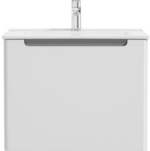 Oltens Jog umywalka z szafką 60 cm biała 68000000 - Umywalki - miniaturka - grafika 2